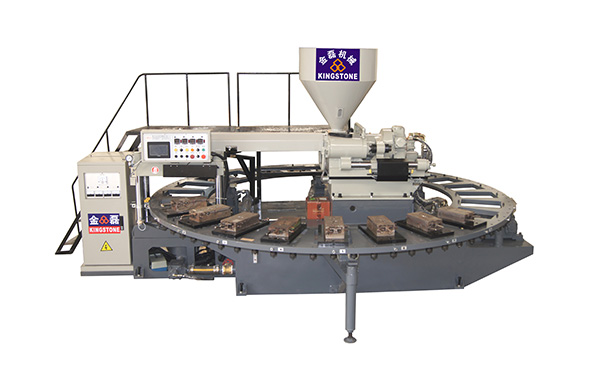 全自動圓盤式PVC/TPR鞋底成型機JL-105 全自動圓盤式PVC/TPR鞋底成型機JL-105